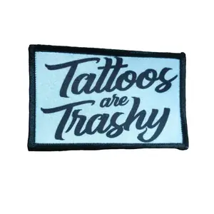 Tattoos Are Trashy Patch - Original Product Title with No Additional Details Provided