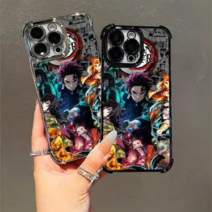 Demon Slayer Anime Phone Case for Fans, Stunning Kimetsu No Yaiba Artwork Compatible with iPhone 11/12/13/14/15/16 (Pro Max/Plus)