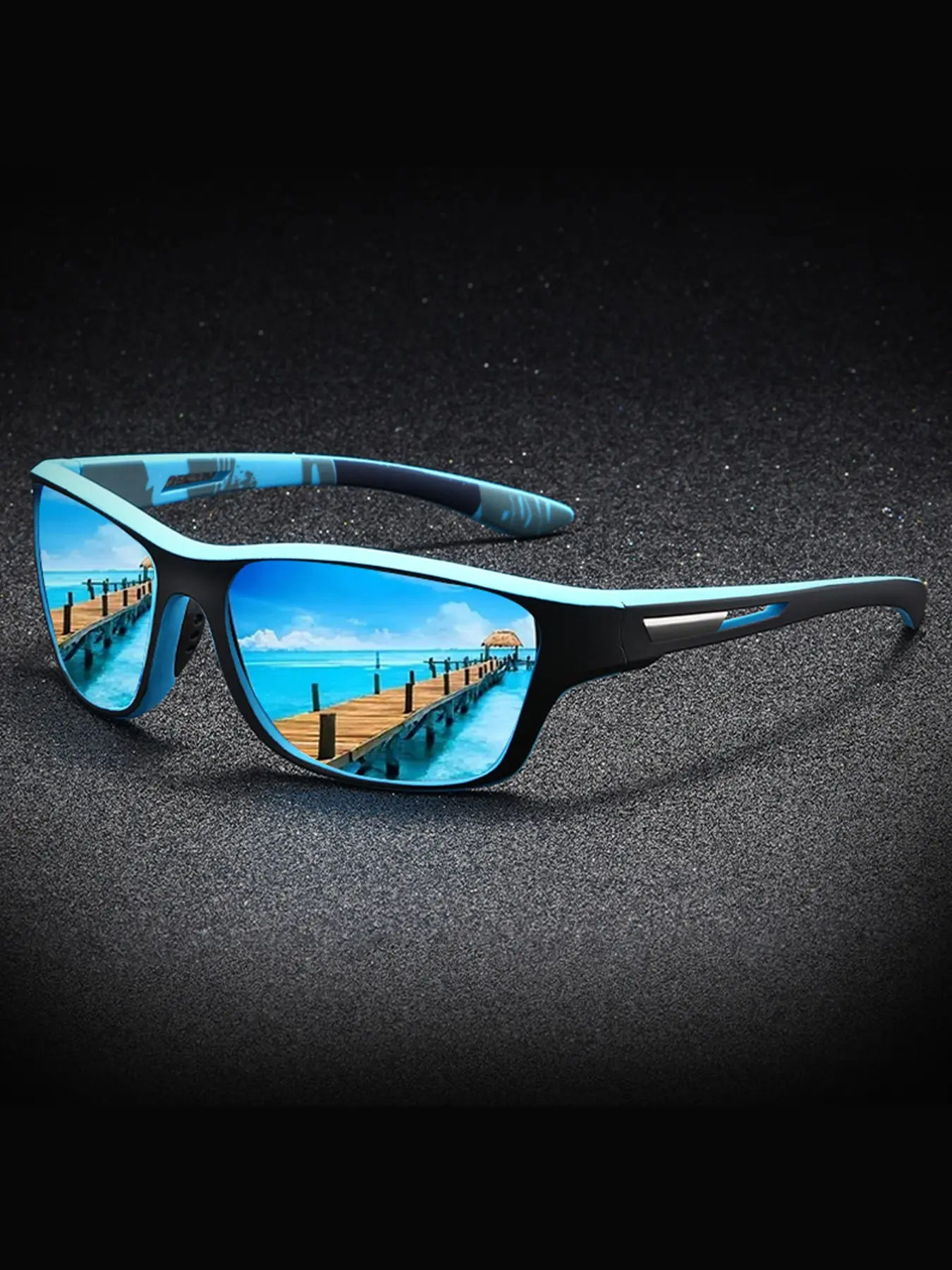 Trendy Fashion Cycling Sunglasses, Outdoor Riding Mountain Sports, Full Frame Design, Best Experience, Mountain Bike Glasses, 1 Pair, Biking Sunglasses