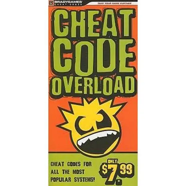 USED Book - Cheat Code Overload (BradyGames Cheat Codes) by BradyGames (Paperback) - english