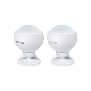 XODO PS1 WiFi LED Motion Sensor, PIR Motion Detector, Wireless 360° Detection, 3M Adhesive Easy Install, Energy Efficient