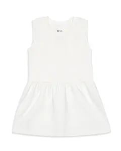 The Organic Tank Terry Dress [White]