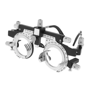 Optical Trial Lens Frame Eye Check Trial Frame Fully Adjustable Optical Frame for Optometry and Optician Glasses Testing and Fitting (48-80mm)