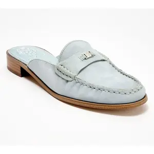 Vince Camuto Leather or Suede Loafer Mules - Cobby