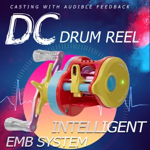 TEBEN LiteSpin-DC SDC Smart Reel: 7.2:1 Gear, Electronic Brake (Anti-Bird’s Nest), Self-Power, 3 Modes, 5+1 Bearings, 155g Lightweight, 1.8g Micro Bait Casting for All Anglers