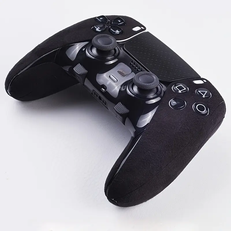 High-Quality Faux Fur Flip Cover Handle, Anti-Slip Grip, Ultra-Comfortable Touch, Precise Fit, Sweatproof, Scratch-Resistant for Ps5/ps4 Handles Gaming Controller Console Accessories