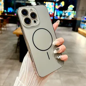 MagSafe Magnetic Case Cover Compatible WithIPhone16/15/14/13/12/11/Plus/Pro / Pro Max/ MatteShockproof Protection Casing Phonecase protection All inclusive lens film