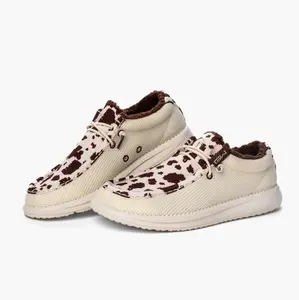 Camp Shoes - Sherpa Series | Womens - Brown Cow