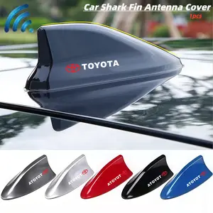 Car Shark Fin Antenna, Universal Enhanced Signal Roof Mount Antenna Decor, Suitable for All Toyota Models, Car Accessories
