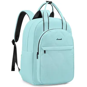 LOVEVOOK Laptop Backpack for Women, Fits for 15.6 Inch Laptop Bag. Puffer Daypack with Laptop-protective Padding. Lightweight Travel Backpack Purse, Work Backpack Woman for College, Commute and Travel