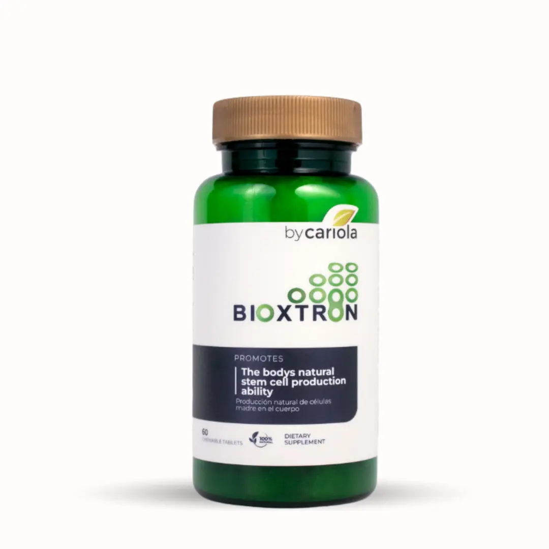 Bioxtron Stem Cell Boost – Chewable Tablets with AFA Algae, Spirulina, Chlorella | Natural Wellness & Energy Support | 60 Tablets