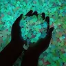 40 Pcs Glow-In-The-Dark Mini Duck Figurines, Decorative Duck Figurines, Decoration Items, Mixed Colors Resin Ducks Decorations, Cute Office & Home Party Gifts, Resin Animal Sculptures, Resin Animal Ornaments, Resin Ornament Set