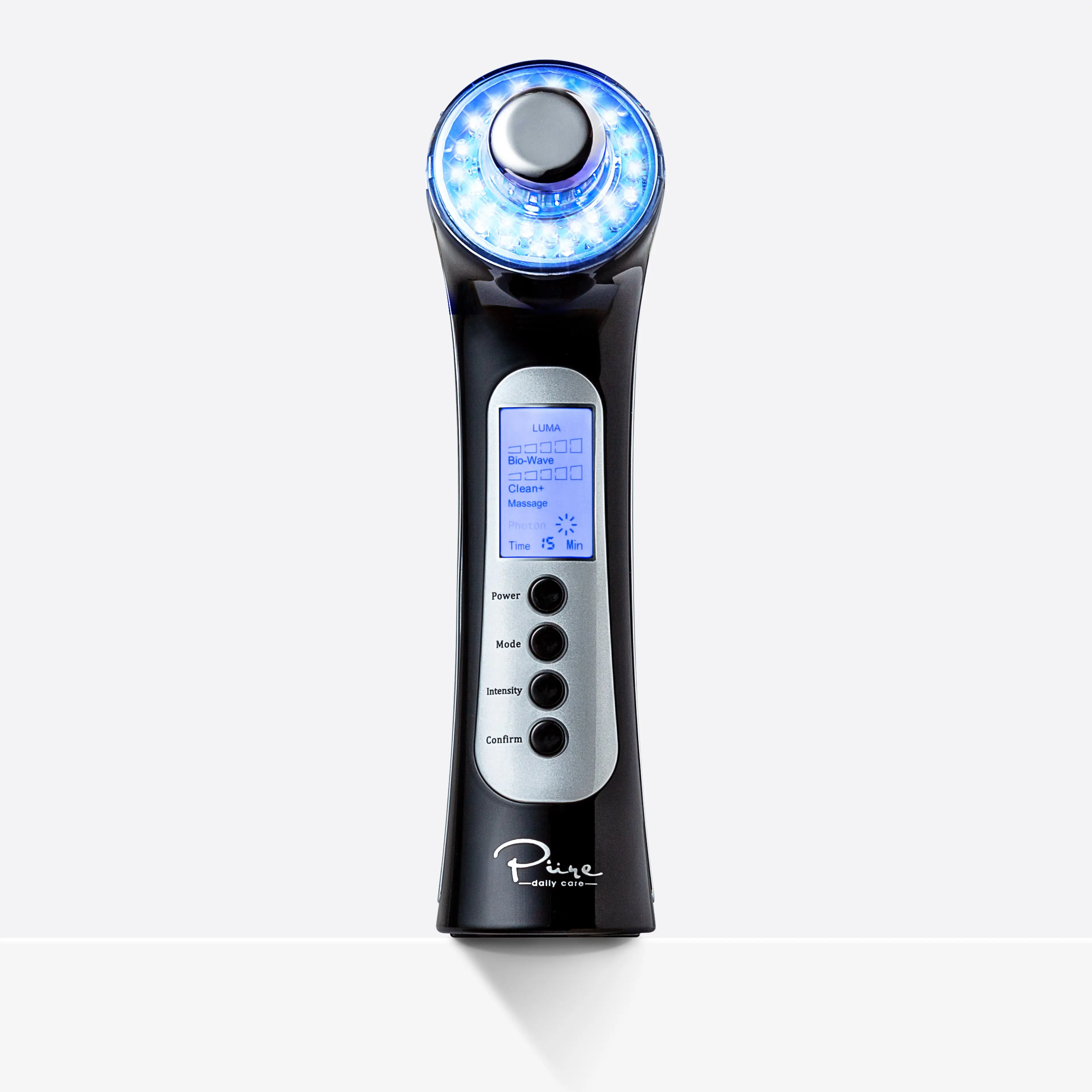 Luma Skin Therapy Wand Facial Skin Care with LED Light Therapy & Wave Penetrating Cell Stimulation by Pure Daily Care Luma Skin Therapy Wand Facial Skin Care with LED Light Therapy & Wave Penetrating Cell Stimulation by Pure Daily Care