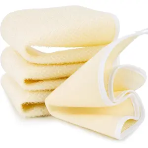 Exfoliating Cloth - 4 Pack Exfoliating Washcloths for Body and Face Clean 8 * 10 inches Durable Weave Bath Body Scrubber Face Wash Cloths Bath Towel Washcloths Wash Towels for Women and Men