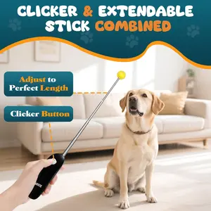 Dog Training Clicker with Target Stick