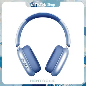 Wentronic Y01 ANC Headphones 48H Playtime,Hybrid Noise Cancelling,Hi-Res Audio,Foldable,Soft Earpads, with Mic for iOS/Android/PC