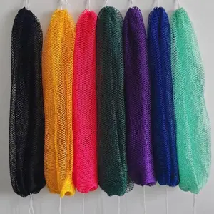 Genuine African Net Sponge with Knots, Real Sapo Sponge with Handle, Afro Scrub Net Bath Cloth for Shower, Exfoliating Body Wash Tool, Exfoliating Net Loofah