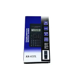 KK-82TL Scientific Calculator – 299 Functions with Slide Case, Battery Powered