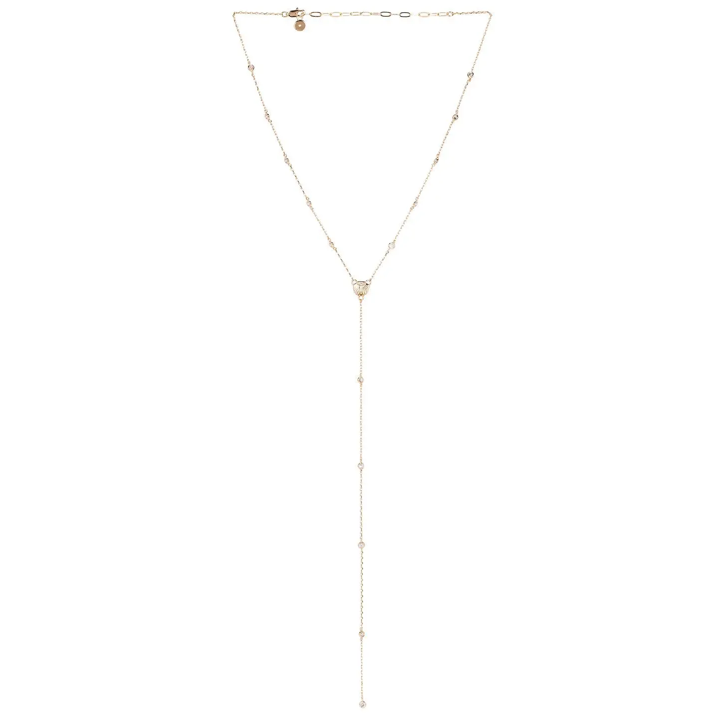 Ettika Clear Crystal with 18k Gold NECKLACE in Gold