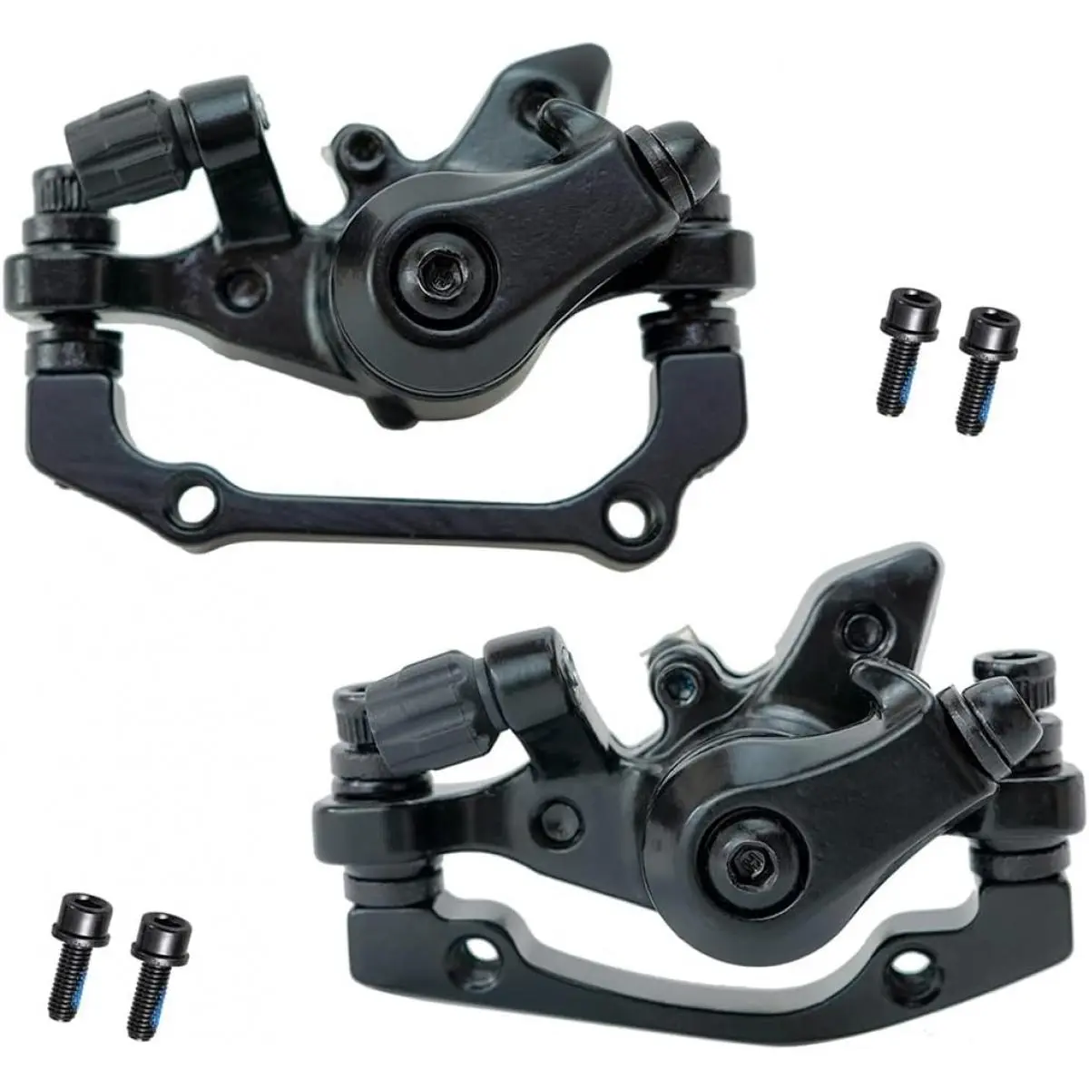 1 Pair Bike Mechanical Disc Brake,Universal Front and Rear Mechanical Disc Brake Calipers for Mountain Bikes,Folding Bikes,Road Bikes