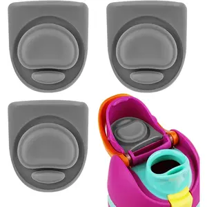 3pcs Replacement Stopper Compatible with Owala FreeSip 24oz 32oz 40oz, BPA-Free Silicone Water Bottle Lid Gaskets Replacement for 16/24/32/40oz Bottle Mouth Cap Stopper Seal Parts Accessories