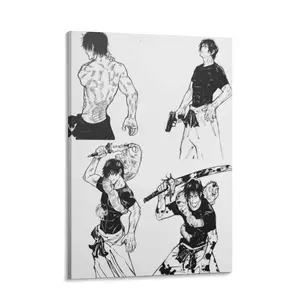 Jujutsu Kaisen Toji Fushiguro Poster Wall Decor