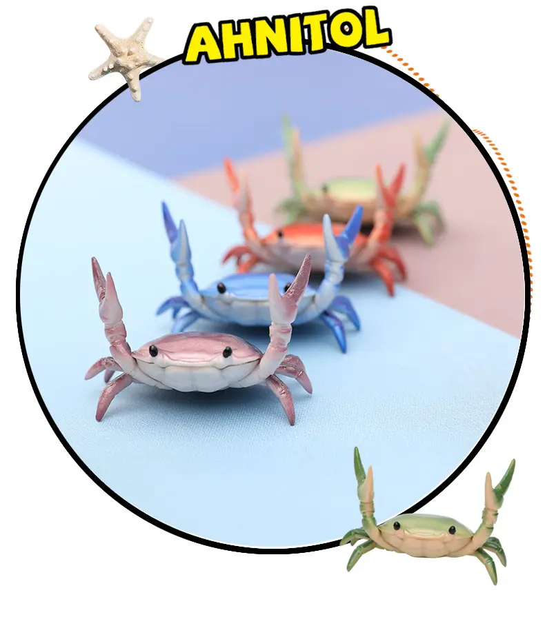 Crab-Shaped Marker Pen Holder - Durable, Stylish Office Supplies Accessory with Desk Organizer Tidy for Indoor Recreation