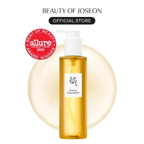 [Beauty of Joseon Official] Ginseng Cleansing Oil for Sensitive Skin. Korean Skin Care for Men and Women, 210ml, 7.1 fl.oz Gift Pore