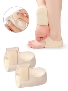 High-Quality Gel Heel Pads, Shock Absorption Foot Care Insoles, Silicone Half Shoe Inserts, Leg Pressure Relief, Heel Lift Pad, Orthotic Insoles