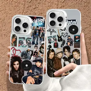 Singer Tom Bill Kaulitz Tokio Hotel Phone Case For iPhone17 16 15 14 13 12 11 Pro Max X XR XSMAX Matte Shockproof Back Cover