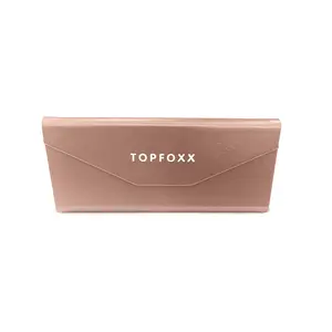 Rose Gold Foldable Sunglasses Case