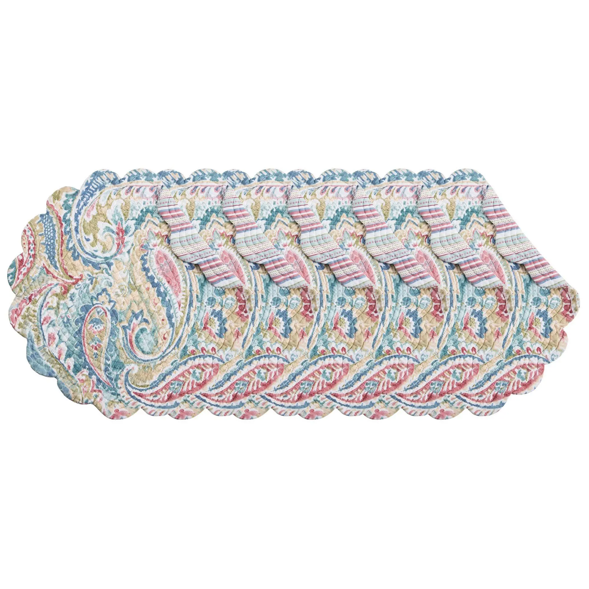 Maisie Set of 6 Round Placemats by Valerie Maisie Set of 6 Round Placemats by Valerie