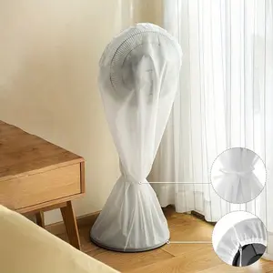 Universal Fan Dust Cover Protector, Home Standing Floor Fan Protective Case, Full Coverage Anti-Dust Shield for Electric Fans