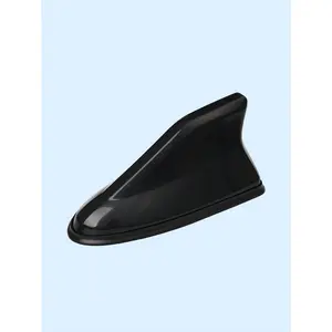 Roof Spoiler Shark Fin Antenna – ABS, Glossy Finish, Enhances Style & Signal, Easy DIY Install, No Drilling, Fits Most Cars