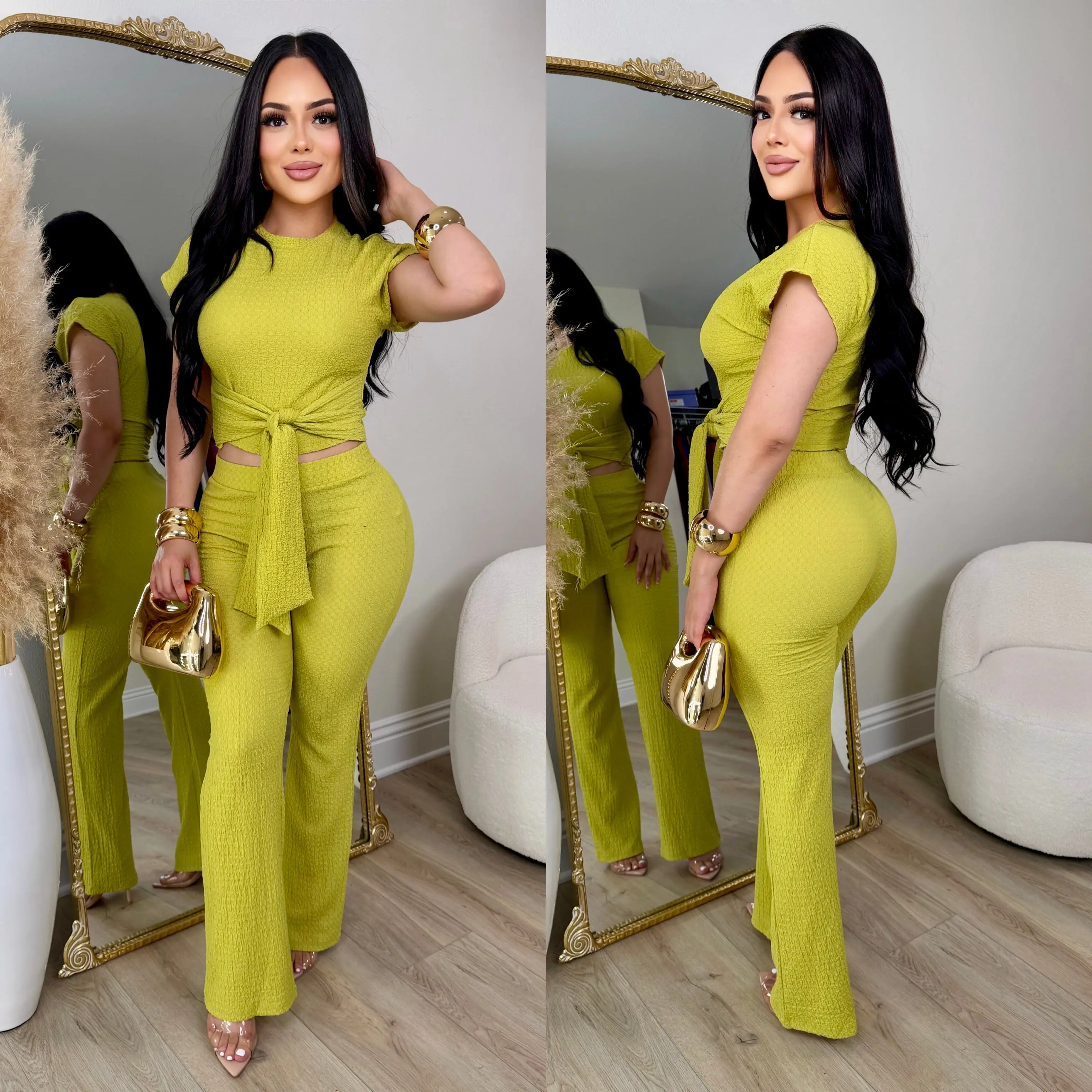 Remi 2 PC Set (Lime)
