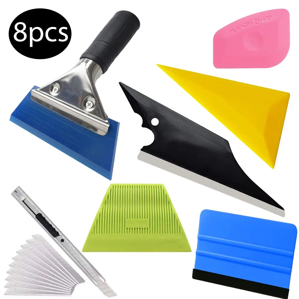 Complete Professional Car Wrap & Window Tint Tool Kit - Full Installation Set for Vinyl, PPF & Glass Film DIY