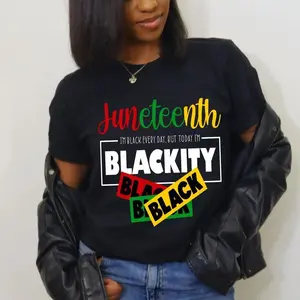 Juneteenth 1865 Shirt, Freeish Shirt, Black History Shirt,1865 Shirts, Black Lives Matter Shirt,Civil Rights,Melanin Shirts,Black Af shirt Cotton Top Womenswear Tshirt