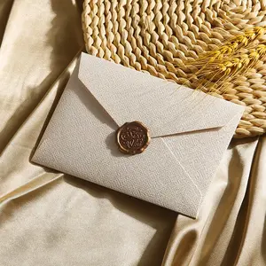 12pcs Linen Envelope Wax Seal Set, Vintage Style Invitation Seals, Perfect for Weddings, Thank You Cards, Love Letters, Christmas Invitations, Wax Stamp Kit