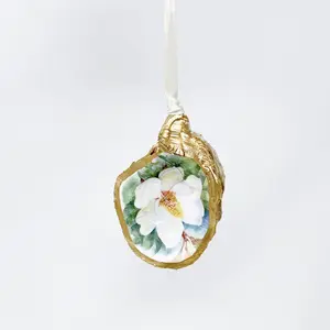 Magnolia Oyster Shell Ornament