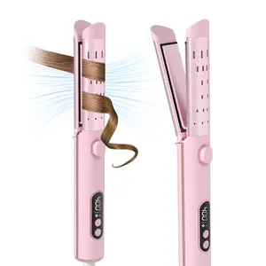 Airflow Curling Iron 2 in 1 with 360° Cool Air Pink