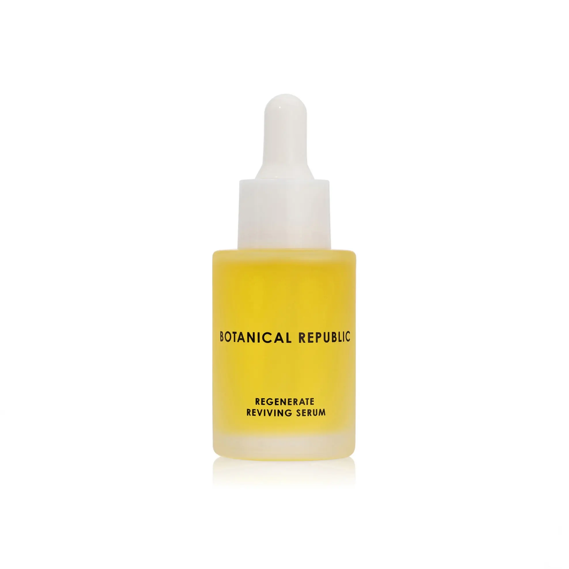 BOTANICAL REPUBLIC Regenerate Reviving Serum for Dry Aging Skin Hydrating Moisturizing Formula with Vitamin-rich Baobab Pomegranate Seed & Frankincense 1 fl oz 30 mL