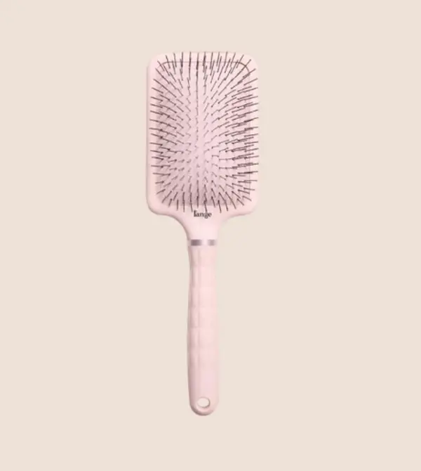 L'ANGE HAIR - Detangling Paddle Brush - Gentle Nylon Bristles, Wet/Dry Use, Scalp Stimulator, Lightweight, Non Slip Handle, Snag-Reducing Personal Care Beauty Product - Hair Tool for All Types, Beauty Products, Hair Tools