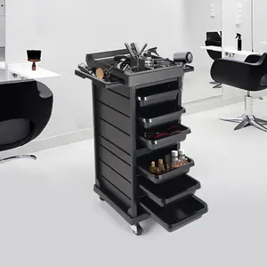 Stylish Rolling Trolley Cart: Perfect Beauty Barber Organizer for Professional or Home Use