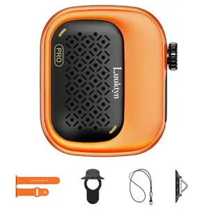 Mini Wearable Bluetooth Speaker, Portable Wireless Audio Device for Outdoor Travel, Walking, Cycling, Home, Office and Daily Use, Lightweight Body, Easy to Carry, Clear Sound Quality, Stylish and Convenient Music Companion