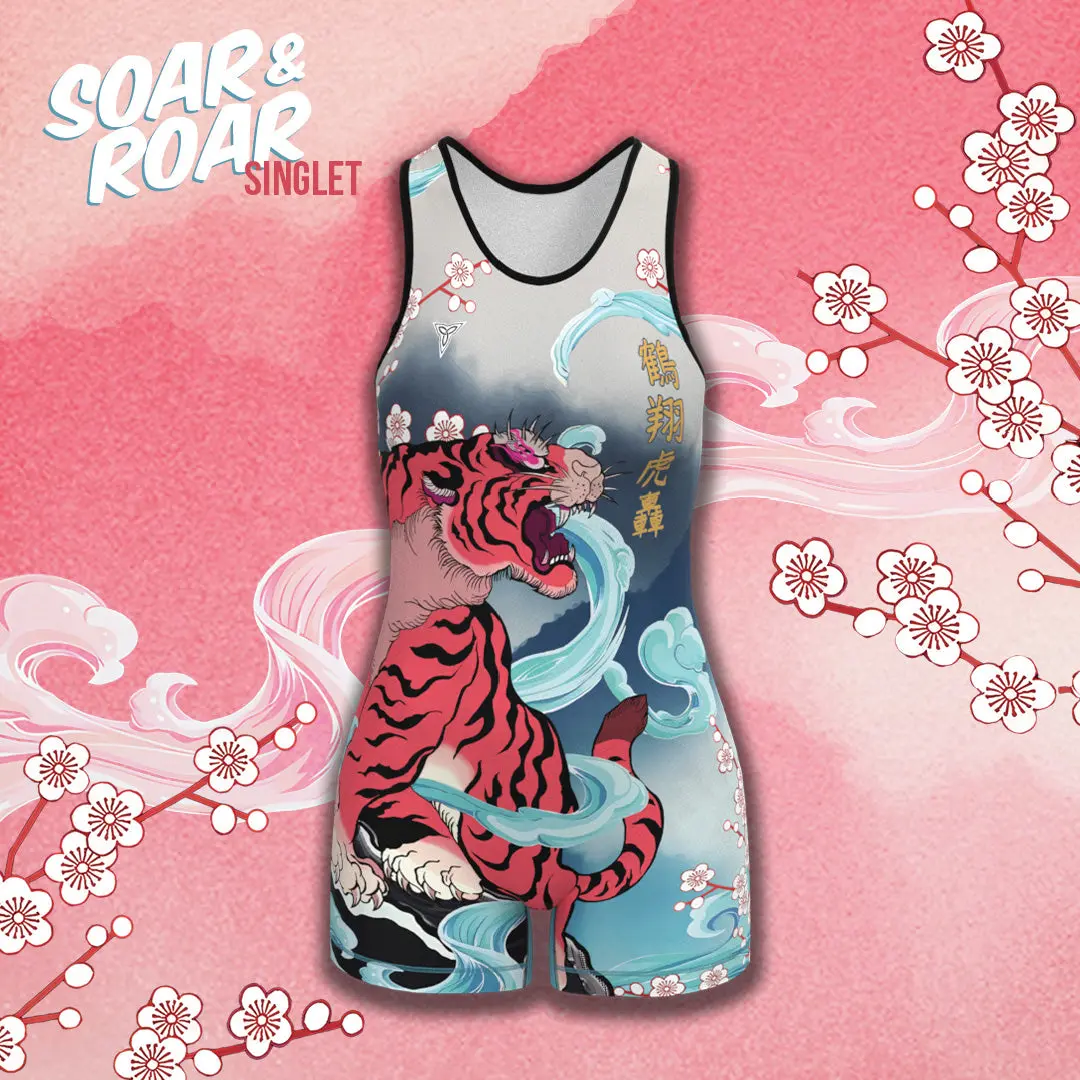 Soar & Roar - Female Wrestling Singlet With Funk Fighter Technology - Girls and Women