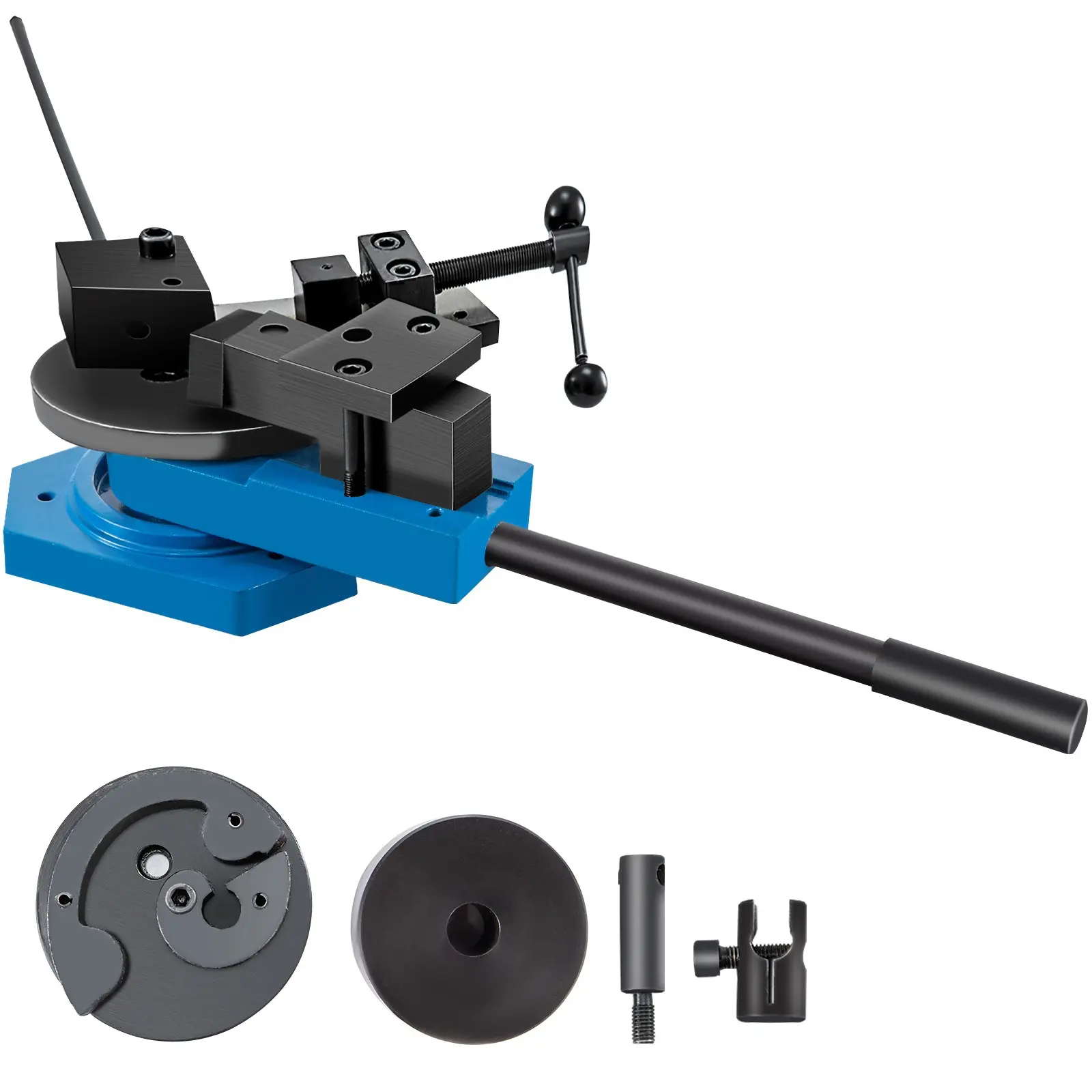 【Summerfinds】VEVOR SBG-40 Metal Scroll Bender High-Hardened Steel Scroll Bender Combination of Scroll Radius and Angle Bending Universal Metal Rod Bender For Steel Brass Cooper Aluminum