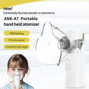 Portable Household Nebulizer Machine Ultrasonic USB-Charging Nebulizer Handheld Micro Mesh Nebulizer for Adults & Kids Suitable for Traveling with Breathing Issues pore facial care