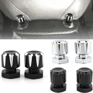 Harley Davidson Road King CVO Softail Convertible Road Glide Motorcycle Rear Seat Screw Cover Bolt Mounting Nut Cap Decorative Accessory