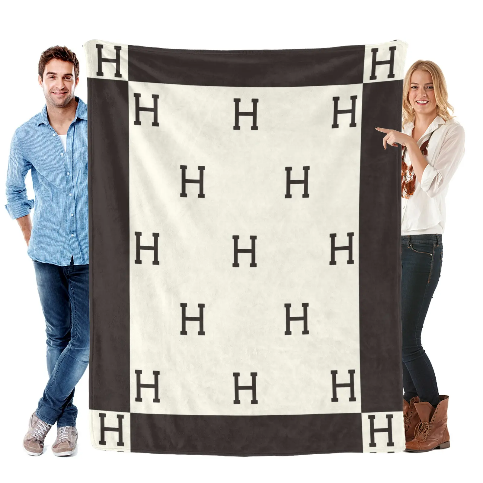 Blanket + Travel Blanket + Couch Throw H-Blanket MultiUseBlanket CozyLifeSingle for Airconditioning Sofa Nap Cooling UltraThin Portable Luxury Material