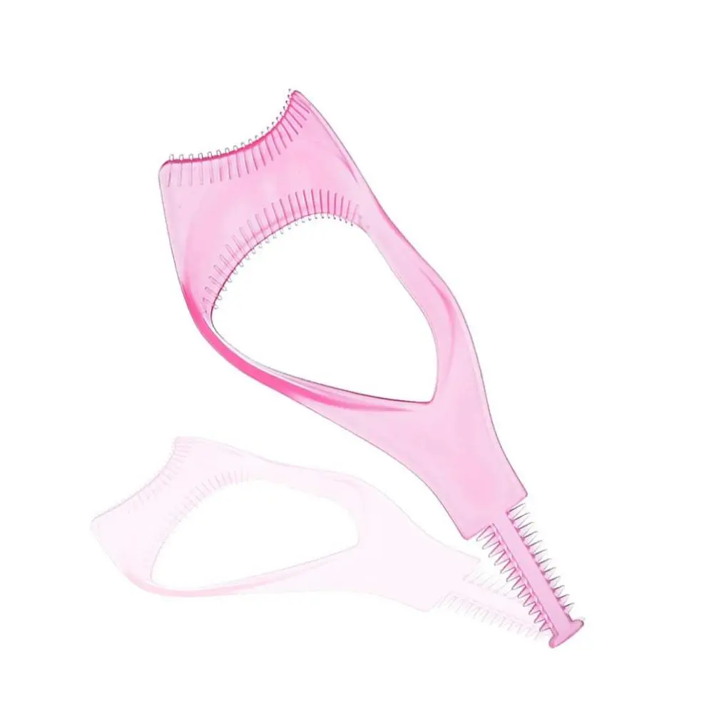 Mascara Shield Applicator Guide, 1-Piece Curved Eyelash Comb for Flawless, No-Smudge Makeup Application, Lash Separator Beauty Tool, Curler, Single Item, Cosmetic Makeup Tool, Daily, Durable, Mascara Lash Separator